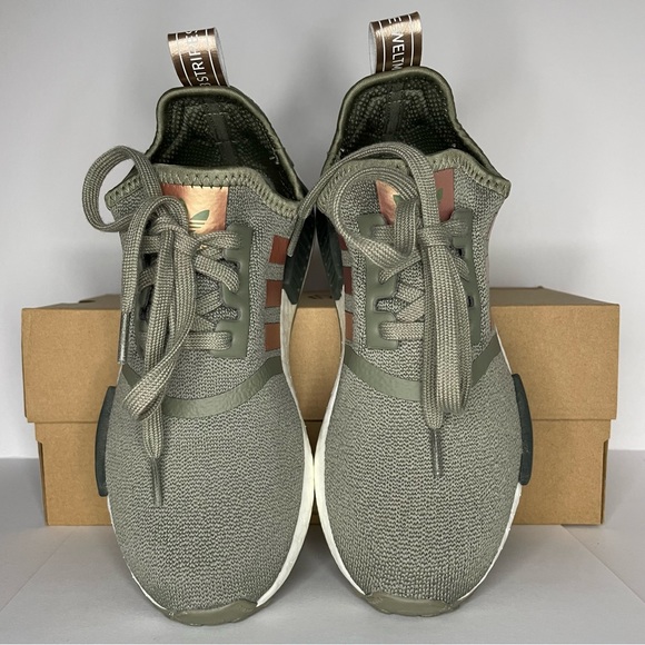 SOLD- Womens adidas NMD R1 Athletic Shoe - Legacy Green / Copper - Picture 12 of 12